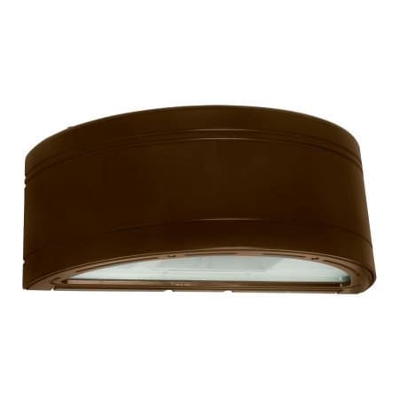 Hubbell Lighting Hubbell RDI1 GeoPak Outdoor Wallpack w/ Photocontrol, 15W, 1500L, 4000K, Type 3 Dist, Dk Bronze RDI1-12L-15-4K7-3-U-DB-PCU